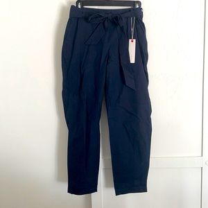 NWT. Esprit blue cotton pants. Ankle length.